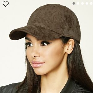 SUEDE BASEBALL HAT