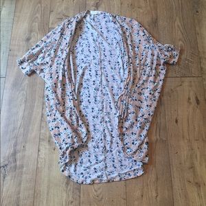 Floral cardigan