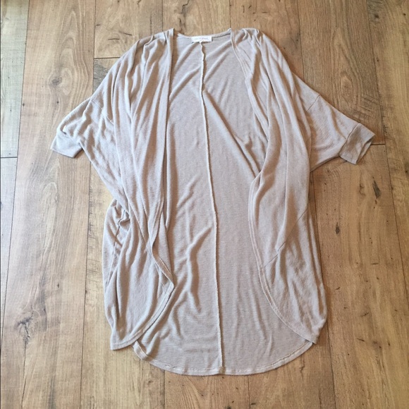 Tan cardigan