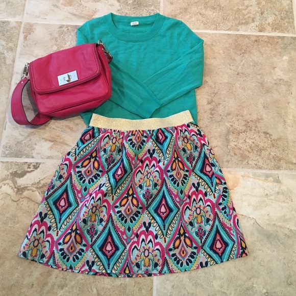 NWOT Lilly Pulitzer multi colored skirt