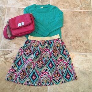 NWOT Lilly Pulitzer multi colored skirt
