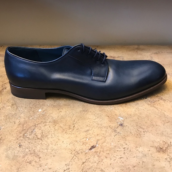 Fratelli Rossetti Blue Leather Shoes main image 4