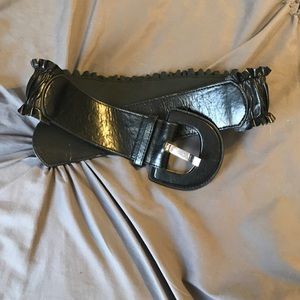 Thick Black belt-Small