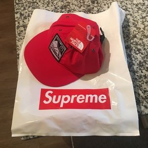 SUPREME X NORTHFACE STEEP TECH CAP NWT
