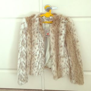 Brand New Kimichi Blue Fur Jacket!