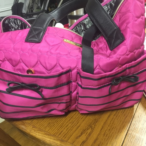 Betsy Johnson diaper bag