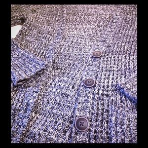 American Eagle long button up sweater/duster