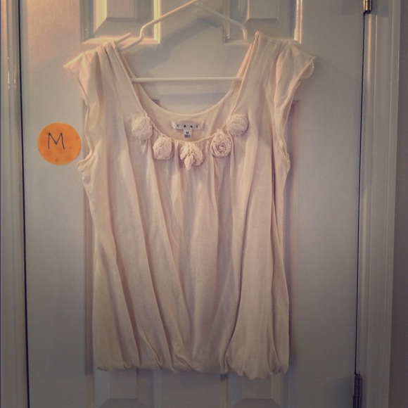 CAbi Cream Balloon Shirt