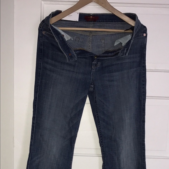 Boot cut ginger style jeans