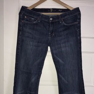 Wide leg Dojo jeans, short inseam