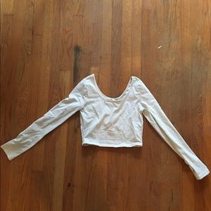 Forever 21 long sleeved crop top