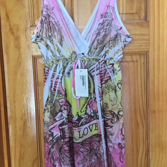 NWT Tattoo Print Dress - Picture 4 of 4