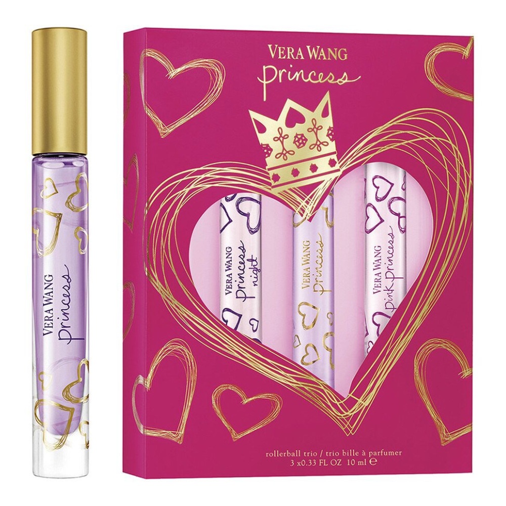 Vera Wang Rollerball Perfume Trio