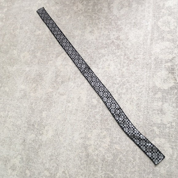 coach beaded detail headband