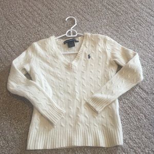 Polo Ralph Lauren cable knit sweater
