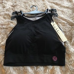 Nicole Miller Sports Bra Pack Of 2