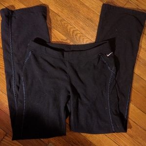 Nike navy blue fleece pants
