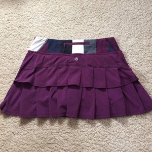 Lululemon 4-Way Pace Setter Skirt