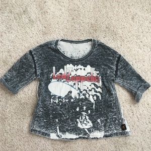 Cute vintage style Led Zeppelin t shirt