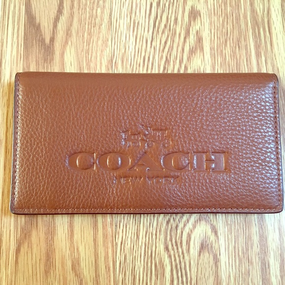 🎉HP!🎉Coach Checkbook Cover
