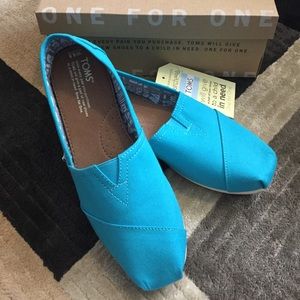 NIB TOMS Classic Canvas 6.5