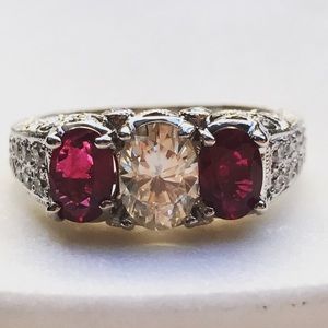 Ruby and Diamond Crown Jewel