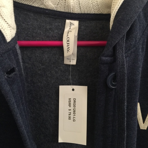 NWT VW button up hoodie - Picture 4 of 4