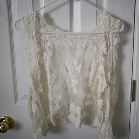 Lace vest