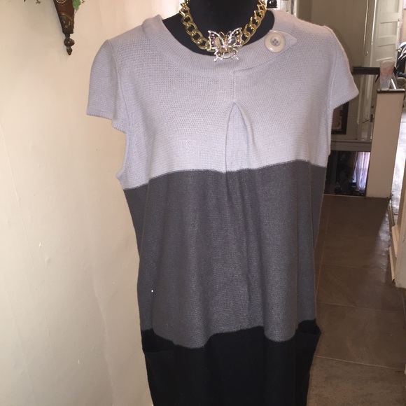 Sweater Dress with pockets