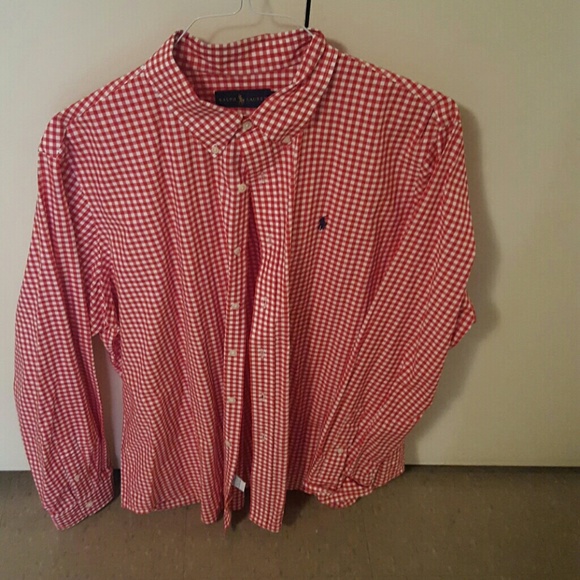 Polo button down shirt