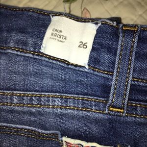 Hudson Krista Crop Super Skinny 26