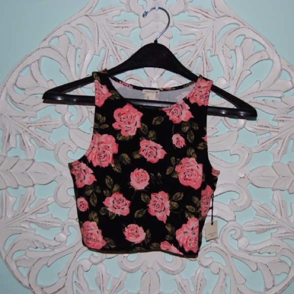 Floral Crop Top