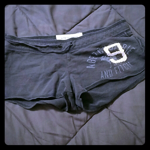 Blue cotton shorts