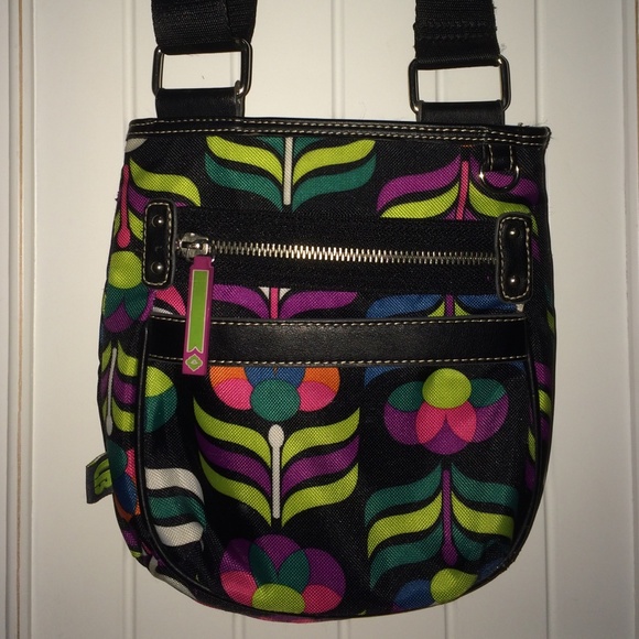 Casual, cool colored purse.