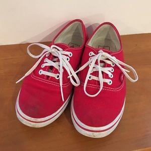 Red Vans