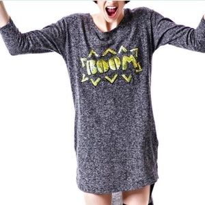 BOOM sweatshirt dress