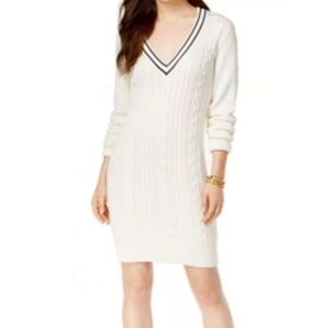 Tommy Hilfiger NEW V-Neck Sweater Dress