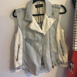 Mink Pink Denim Vest S