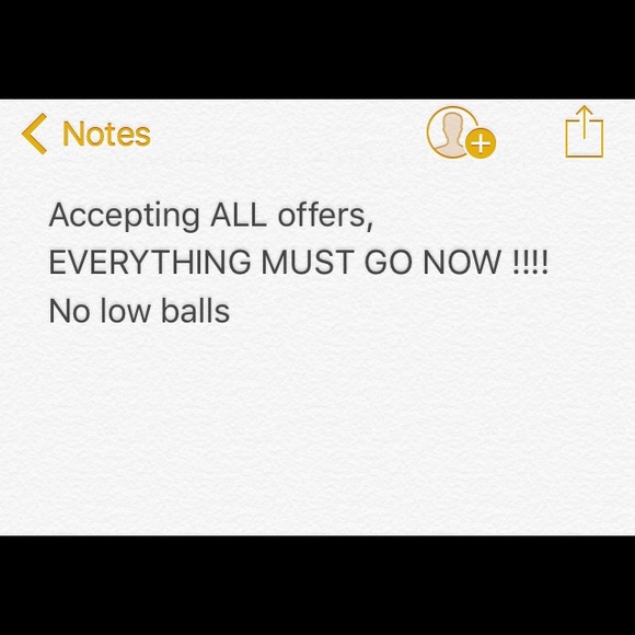Accepting offers!!!