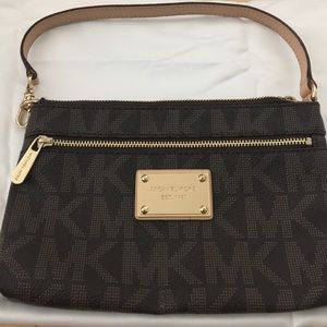 Michael Kors Leather Wristlet