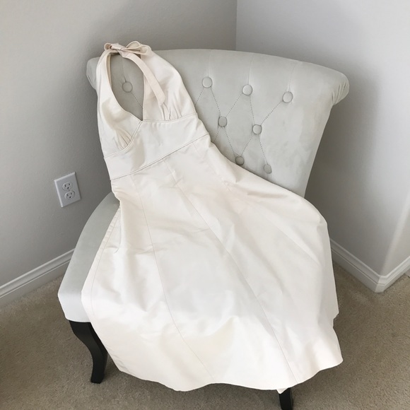 JCrew | Ivory Silk Holly Dress
