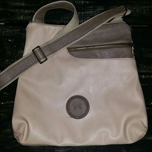 Coco and Carmen two toned hand bag