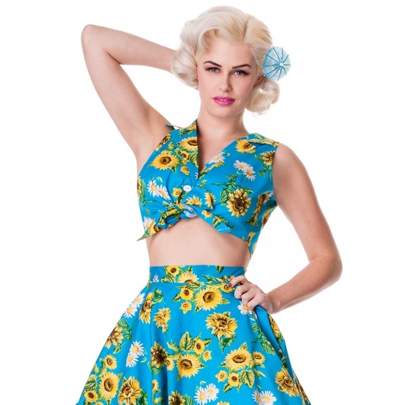 Hell bunny crop top
