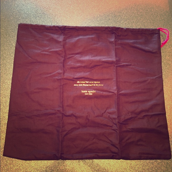 KATE SPADE LARGE DUST COVER BAG