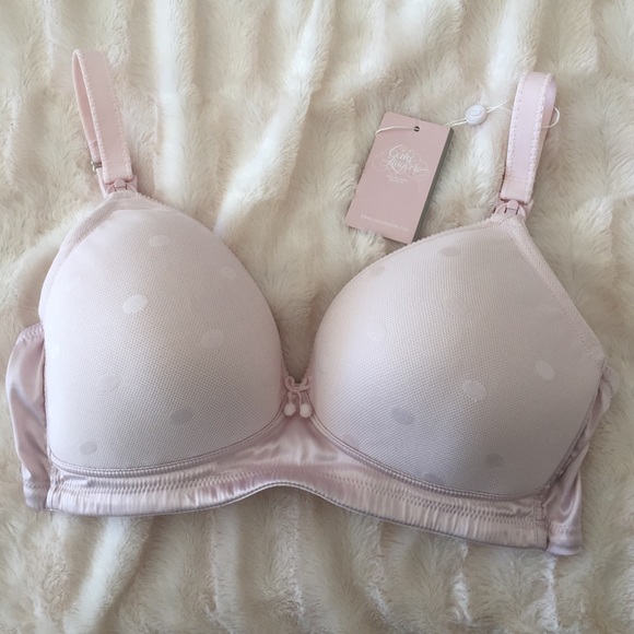 NWT Cake Rose Mousse Nursing Bra 38C