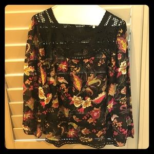 Anthropologie Meadow Rue Top Size Medium