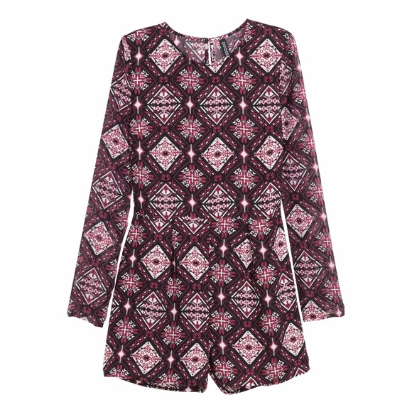 H&M Patterned Playsuit - Picture 2 of 4
