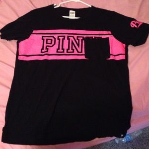 Cotton tshirt. Has a few small holes