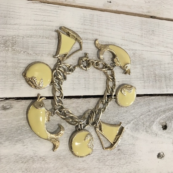 J.Crew nautical charm bracelet