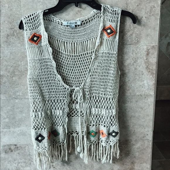 crochet vest